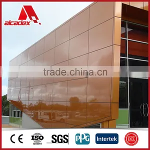 Wall Cladding High Glossy Aluminum Composite Panel Sandwich Panel thumbnail-1