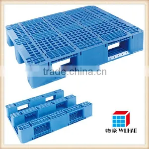Recycle Heavy Duty 1311 Large Cargo Transport Plastic Pallet With Steel thumbnail-1