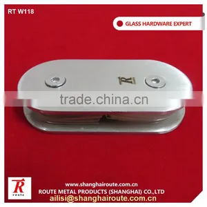 New Design 304,316 Stainless Steel Round Satin Glass Clamp With High Quality thumbnail-3