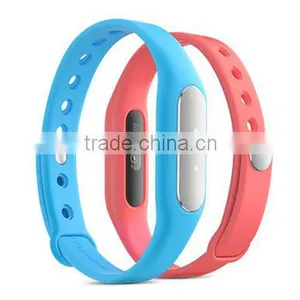 2015 Xiaomi Mi Band 1S Heart Rate Sensor Smart Wristband Miband Bracelet For Android 4.4 IOS 7.0 Passometer Fitness Tracker thumbnail-2