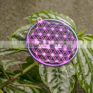 316l Stainless Steel Jewelry Flower of Life Pendant Wholesale thumbnail-2