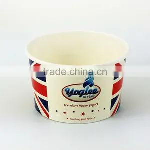 10 OZ Disposabe Ice Cream and Yogurt Paper Cup thumbnail-2