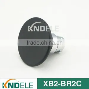60mm Mushroom Waterproof Push Button Cap Black XB2-BR2C thumbnail-1
