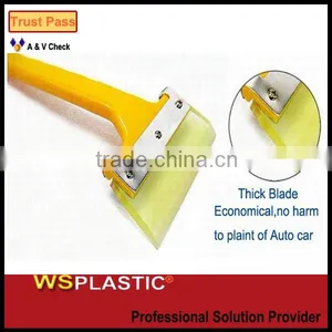 Long Hand Plastic Ice Scraper for Car Window thumbnail-1