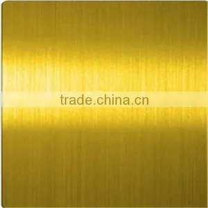 Titanium Coated Stainless Steel Hairline Sheet thumbnail-1