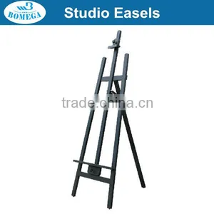in Stock Black Professional Wooden Easel Art thumbnail-2