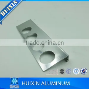Chrome Anodized Aluminum Wall Tile Trim Ceramic Metal Tile Trim thumbnail-3