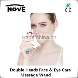 2016 As Seen On TV Ultrasonic Face and Eye Beauty Magic Wand Eye Wrinkle Remover Eye Massager thumbnail-1