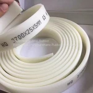Jimei Factory HQtype Polyurethane Squeegee 4000*50*9mm White 70Shore thumbnail-1