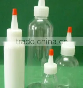 60ml,100ml,250ml,500ml Plastic Colorful PET e Cig Liquid Oil Bottle With Yorker Cap thumbnail-2