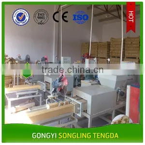 Compressed Sawdust Wood Block Making Machine/Wood Pallet Leg Making Machine thumbnail-1