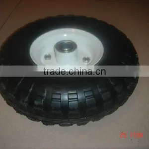 10x3.00-4 Inflatable Rubber Wheel Wagon Wheel thumbnail-1