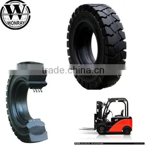 Cheap Tyre Manufacturers in China Forklift Tyre Solid 5.50-15 thumbnail-1