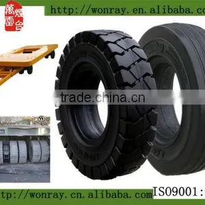 7.00-12 Wheelbarrow Solid Rubber Tires, Solid Rubber Tires thumbnail-1