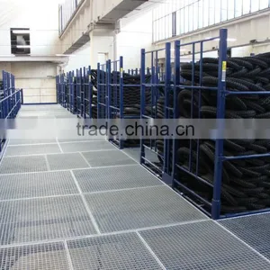 Folding Metal Warehouse Use Storage Tire Rack TR1001 thumbnail-6
