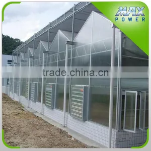 Multi-span Polycarbonate Hollow Sheet Greenhouse thumbnail-2