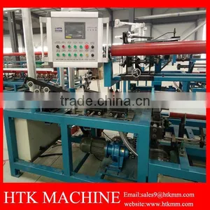 ISO9001 Manufacturer Automatic Chain Link Fence Making Machine/Diamond Mesh Weaving Machine thumbnail-2