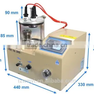 LAIZHOU WEIYI 3 Rotary Target Plasma Sputtering Coater w. Substrate Heater (500 C) Including 3 Targets - VTC-16-3HD thumbnail-6