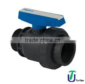 U-PVC One Sude Female Threaded Single Uinon Ball Valve (One Side Compression Adaptor) thumbnail-1