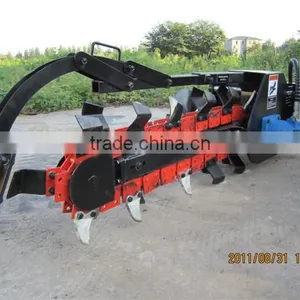 HCN Brand Small Trenchers Mini Skid Steeer Loader Attachment for Sale thumbnail-1