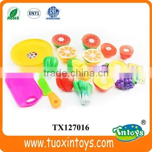 Cutting Plastic Fruits and Vegetables Toy thumbnail-1