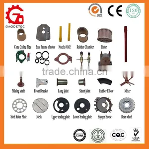 High Quality Durable Sealing Plate Nozzle Shotcrete Machine Spare Parts thumbnail-1