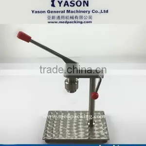 Desktop Cap Sealing Machine for Flip Off Cap or Tear Off Cap thumbnail-1