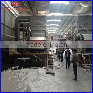 1092mm Waste Paper Recycling Plant, Waste Paper Recycling Equipment, Machine for Producing Toilet Paper and Napkins thumbnail-5