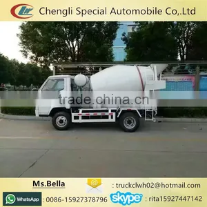 Mini Concrete Mixing Machine 102hp Diesel Concrete Mobile Mixer Truck thumbnail-1
