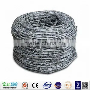 BWG12x14 Galvanized Barbed Wire 250m Length per Roll thumbnail-4