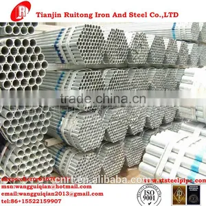 Scaffolding ERW Galvanized Steel Pipe Structure Pipe thumbnail-1