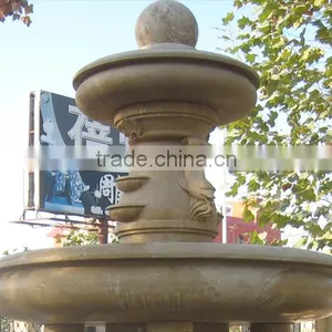 Sandstone Chinese Water Fountain thumbnail-4