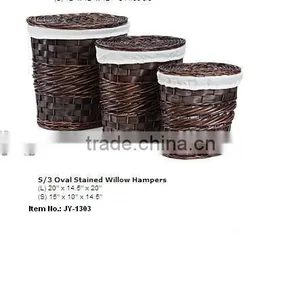 2016 Durable Large Willow Sundries Baskets for Home Storage thumbnail-1