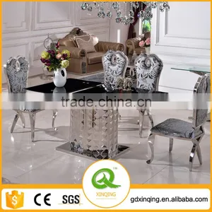 New Model Furniture Folding Extendable Glass Dining Table TH391 thumbnail-1