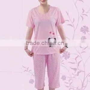 Lady's Sleepwear Pajama Set Closeout thumbnail-1