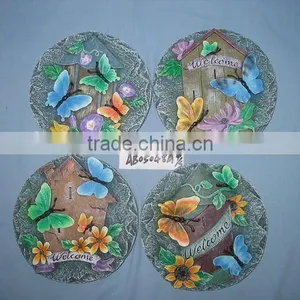 Resin 3D Wall Plaque ;Wall Decoration Haning Resin Plaque ; Resin Wall Mirror;Resin Decorative Wall Cross thumbnail-1