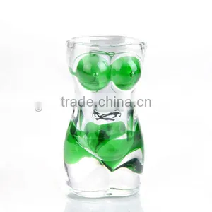 2oz Fancy Shot Glass With Bikini Special Tourist Souvenir Wine Glass thumbnail-1