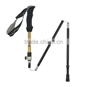 Foldable Trekking Stick,, External Lock, SZ15513F thumbnail-2