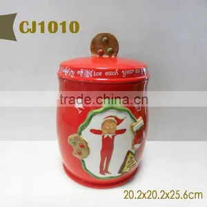 Hand Painting Ceramic Novelty Cookie Jar thumbnail-3