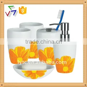 5 Pcs Ceramic Bath Set thumbnail-3