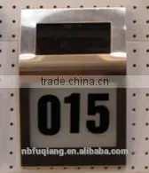 FQ-523 Hot Sale LED Address Plaques, Solar House Number Light thumbnail-1