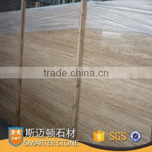 Travertine Polished Slab Imported Travertine Tiles Filling Holes thumbnail-1