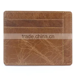 Oil Wax Slim Card Holder thumbnail-2