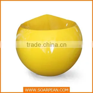 Fashion Colorful Fiberglass Apple Chair thumbnail-3
