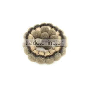 Badger Brush Head, Men's Beard Brush Stock thumbnail-1
