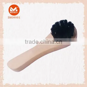 Wood Handle Bristle Shoe Cleaning Brush thumbnail-1