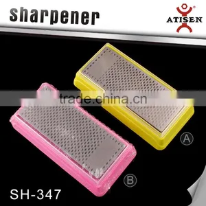 Diamond Knife Sharpeners Sharpening Stone Whetstone Coarse Fine With Holder New thumbnail-1