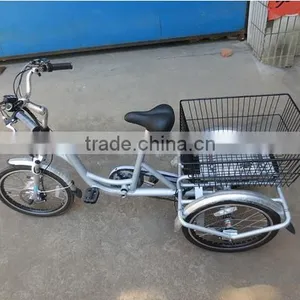 3 Wheel Electric Bicycle Adult Tricycle Electric Cargo Tricycle for Sale thumbnail-3