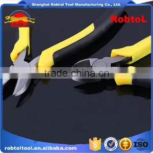 8" Germany Type Combination Plier Diagonal Cutting Industrial Linemen High Leverage Wire Cable thumbnail-3