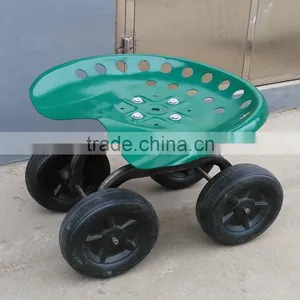 NEW Cheapest Garden Rolling Work Seat With 4 Wheels thumbnail-2